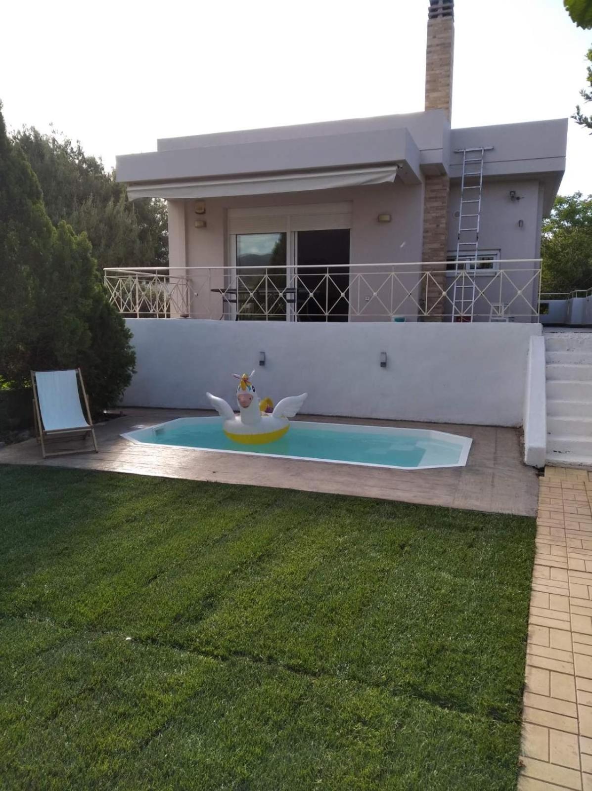 Cozy Villa Vita Lagonisi Kalivia Thorikou Exterior photo
